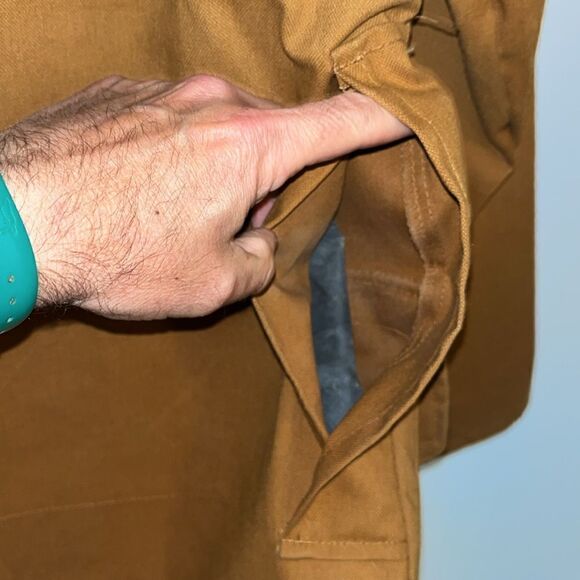 Vintage NEW SafTBak Cotton Duck Bird Hunting Shotgun Jacket M retro Altoona PA - Picture 11 of 11